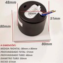 Ver imagem 3 de Arandela Balizador Led Embutir Parede Quadrado 2w Branco Quente