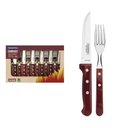Ver imagem 2 de Jogo de Talheres Jumbo Tramontina Churrasco Polywood 12 Pças