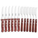 Ver imagem 1 de Jogo de Talheres Jumbo Tramontina Churrasco Polywood 12 Pças