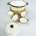 Ver imagem 3 de Sopeira em Porcelana - 6und de Blows - Cor Branca Piattino Conjunto em Porcelana