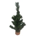 Ver imagem 4 de Kit C/10 Enfeite Natal Mini Árvore 25cm Pinheiro de Mesa