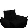 Poltrona Decorativa Sala de Estar Escritório Quarto Prime Cor: Preto - 6