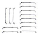 Ver imagem 1 de Barra de Apoio 70cm Inox Kit 13 Unidades Cadeirante Idoso Gestante Banheiro Box Suporte Corrimao Res