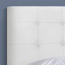 Ver imagem 4 de Cabeceira Solteiro Heloísa I02 90 cm Corino - ADJ Decor - Branco