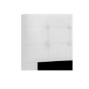 Ver imagem 6 de Cabeceira Solteiro Heloísa I02 90 cm Corino - ADJ Decor - Branco