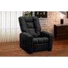 Poltrona do Papai Reclinável Itália Corino Preto Adonai Estofados - 1