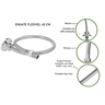 Engate Flexivel Mangueira Rabicho da Torneira Aço Inox 40cm - 4