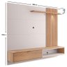 Mesa de Centro Jeri com Painel Suspenso para Tv Tocantins 1.6 Off White Freijó – Colibri - 10