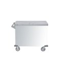 Ver imagem 1 de Carro Transporte de Roupas Inox com Tampa 350 Litros.