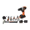 Kit Parafusadeira e Furadeira 2 Bateria Black e Decker - 1