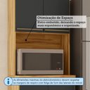 Ver imagem 7 de Cozinha Modulada Compacta 5 Peças 13 Portas MDF 300cm Itália Espresso Móveis
