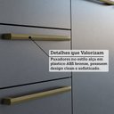 Ver mais imagens de Cozinha Modulada Compacta 5 Peças 13 Portas MDF 300cm Itália Espresso Móveis