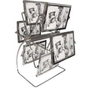 Ver imagem 1 de Porta Retrato Giratorio para 12 Fotos 10 X15 Cm:cinza Escuro