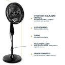 Ver imagem 5 de Ventilador de Coluna Britânia Maxx Force 6 Pás 75w Bvc31a 110v