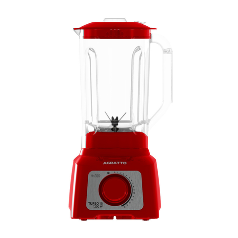 Liquidificador Agratto Turbo 15 ALIQ06N-01 3,2L 1200W 127V Vermelho [F133]