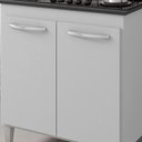 Ver imagem 5 de Balcao com Tampo 75 Cm para Cooktop 5 Bocas 9255 Branco Mobbs