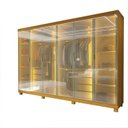 Ver imagem 2 de Guarda Roupa Casal Cumaru 6 Portas Reflecta com LED com Pé Yescasa Naturalle