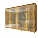 Ver imagem 2 de Guarda-Roupa Casal 6 Portas Reflecta e Pés Cumaru Yescasa Marrom/Marrome
