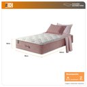 Ver imagem 2 de Colchão Solteirão Anjos Solteiro King Charlotte Molas Ensacadas Visco Gel 96x203x36cm