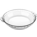 Ver mais imagens de Forma De Vidro Filetada Pequena 600ml Marinex Travessa Refratária Redonda Com Pegadores Laterais