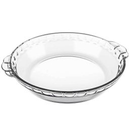 Forma De Vidro Filetada Pequena 600ml Marinex Travessa Refratária Redonda Com Pegadores Laterais - 1