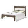 Cama de Casal Paris Castanho com Off White - Vitamov - 1