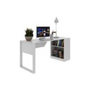 Ver imagem 1 de Mesa de Computador Me4182 C/ Prateleira Branco - Tecno Mobili