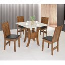 Ver imagem 1 de Conjunto Sala de Jantar com 4 Cadeiras Elane Móveis São Carlos