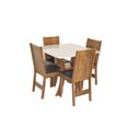 Ver imagem 6 de Conjunto Sala de Jantar com 4 Cadeiras Elane Móveis São Carlos
