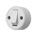 Ver imagem 1 de Interruptor com 1 Tecla Simples Redondo - 0222 - Fame Interrup.c/1tecla Simples Redondo Fame 222.