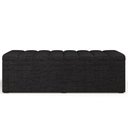 Ver imagem 5 de Calçadeira Recamier Baú para Cama de Casal Queen Dália 195x50 Cm W01 Linho Chumbo - Lyam