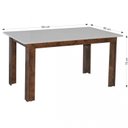 Ver imagem 3 de Conjunto Sala de Jantar 1 Mesa Retangular 6 Cadeiras Móveis São Carlos