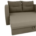 Ver imagem 4 de Sofá Cama 2 Lugares Casal 1,50 Mts Veludo Luma Matrix Cor:veludo Turkey Capuccino