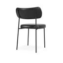 Ver imagem 5 de Cadeira Escritório Stela Couro Sintetíco Preto - Belliv Decor