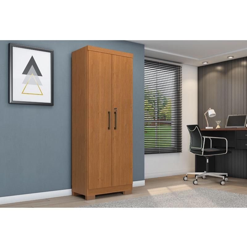 Armário Multiuso Max Plus 2 Portas Cinamomo Fosco - Zanzini