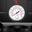 Ver imagem 4 de Bomba Ar Dupla Alta Pressao Manometro Compressor Pedal Inflador Encher Bola Boia Colchao Inflavel