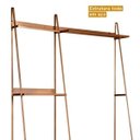 Ver imagem 4 de Arara de Roupas em Aço Begônia CabeCasa MadeiraOriginals