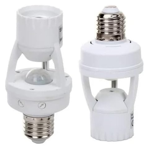 Soquete com Sensor D Presença para Lâmpada Led Movimento360º