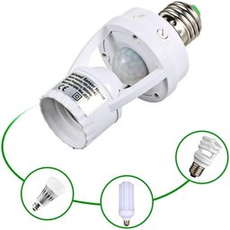 Soquete com Sensor D Presença para Lâmpada Led Movimento360º - 6