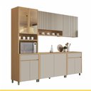 Ver imagem 1 de Cozinha 5 Peças 12 Portas 2 Gavetas Nesher Luna 270 Cm 100 Mdf
