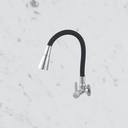 Ver imagem 6 de Torneira Flexível Jato Duplo Black e Cromado Parede 1/4 de Volta C60