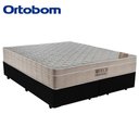 Ver imagem 5 de Cama Box King Bipartido Sintético + Colchão Molas Ensacadas ISO SpringPocket Ortobom 65x193x2038