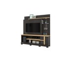 Ver imagem 2 de Estante Home para TV até 55 Polegadas 1 Porta 5 Prateleiras 180cm Alan Madetec