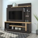Ver imagem 1 de Estante Home para TV até 55 Polegadas 1 Porta 5 Prateleiras 180cm Alan Madetec