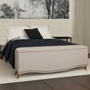 Ver imagem 4 de Conjunto Cabeceira/calçadeira Holanda 1,60 Cm Linho Capuccino - Star Confort Conjunto Holanda Calçad