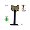 Ver imagem 3 de Expositor de Laços em Acrílico - Preto com Dourado