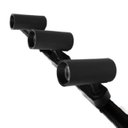 Ver imagem 4 de Kit Trilho Eletrificado De 1m 3 Spots Led Preto Quente 7w 3000K