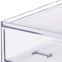 6 Gaveteiros Organizadores 2 Gavetas Acrílico Porta Maquiagens Óculos de Sol Canetas Cinquetti - 3