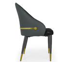Ver imagem 7 de Kit 6 Cadeiras de Jantar Estofada Design La Martina - Preto