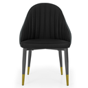 Ver imagem 6 de Kit 6 Cadeiras de Jantar Estofada Design La Martina - Preto